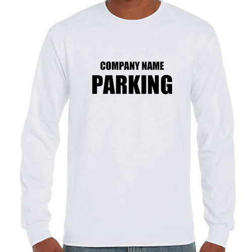 Personalized Long Sleeve Parking Shirts