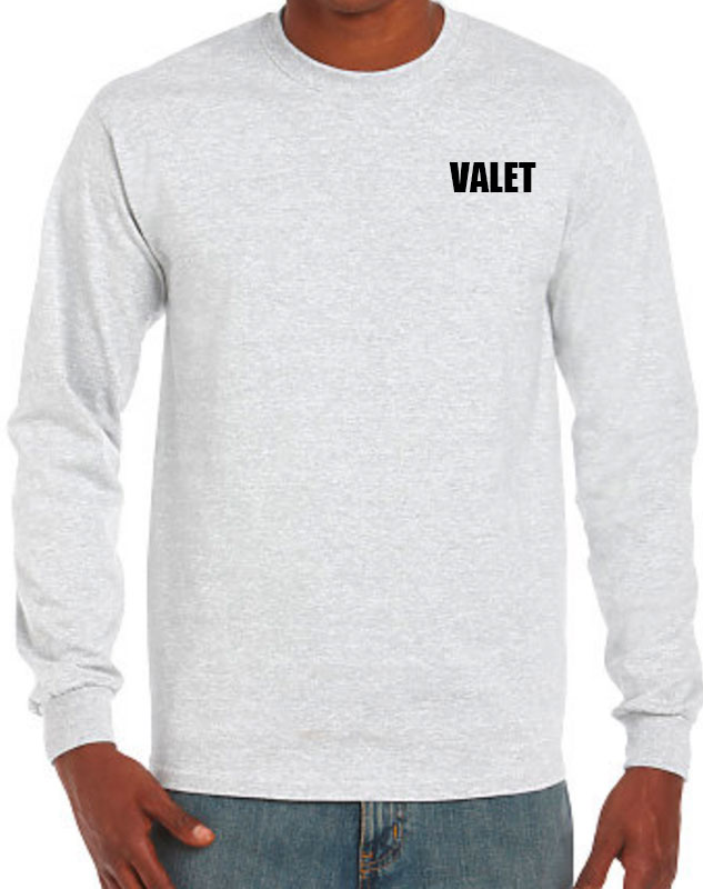 Long Sleeve Valet Uniforms Valet Company Work Shirts