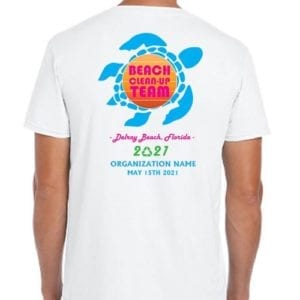 Beach Clean Up Team Shirts