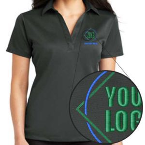 Embroidered Port Authority Ladies Silk Touch Polo - Custom Design