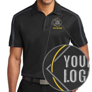 Embroidered Port Authority Colorblock Stripe - Custom Design