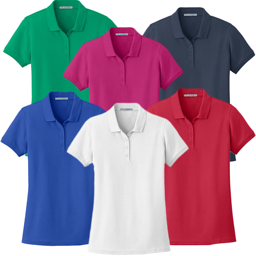 Port Authority Ladies Pique Polo in variety of colors