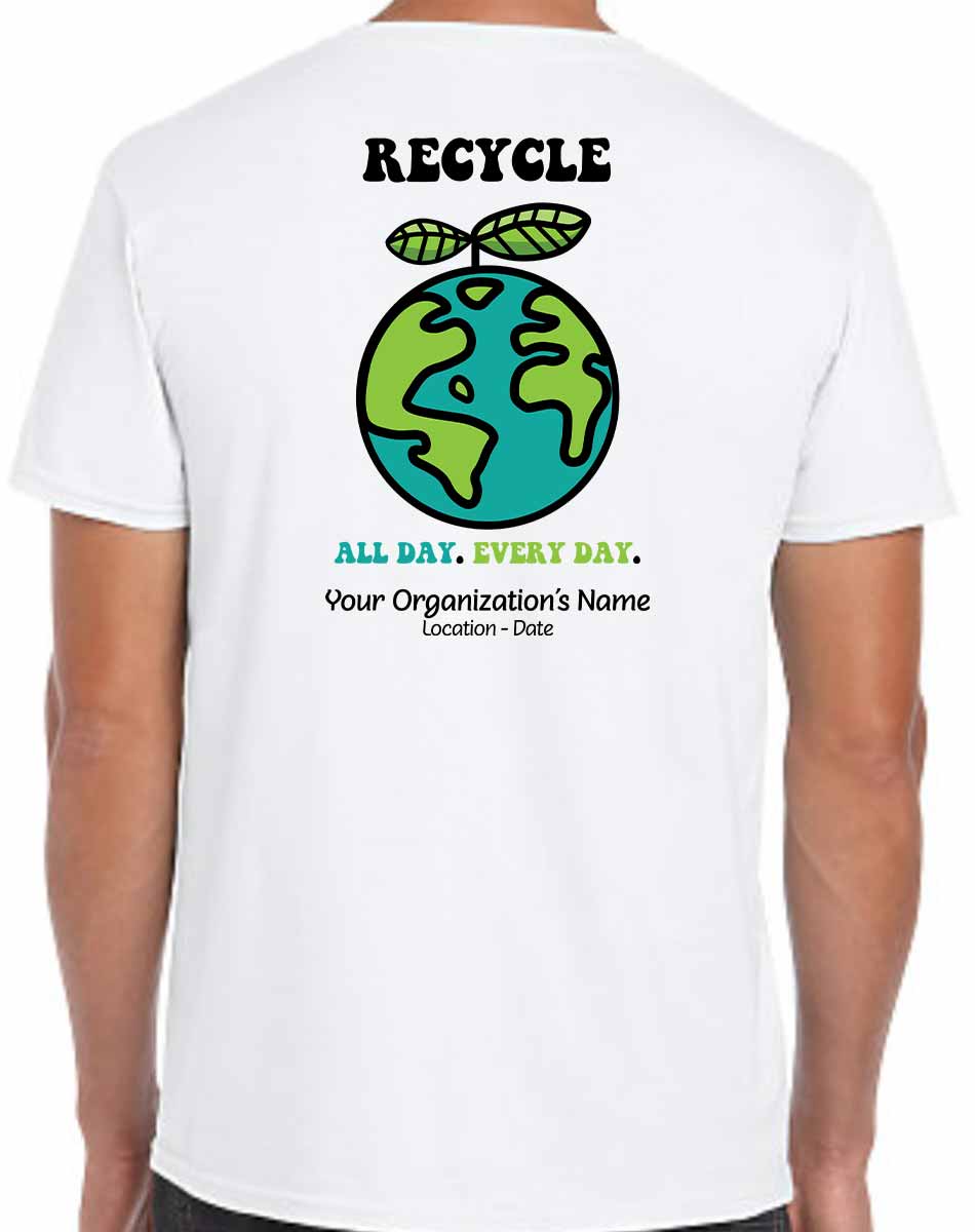 Recycle Every Day Shirts: Shirts for a Cause | TshirtbyDesign.com