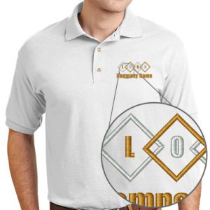 Embroidered Jersey Knit Polos