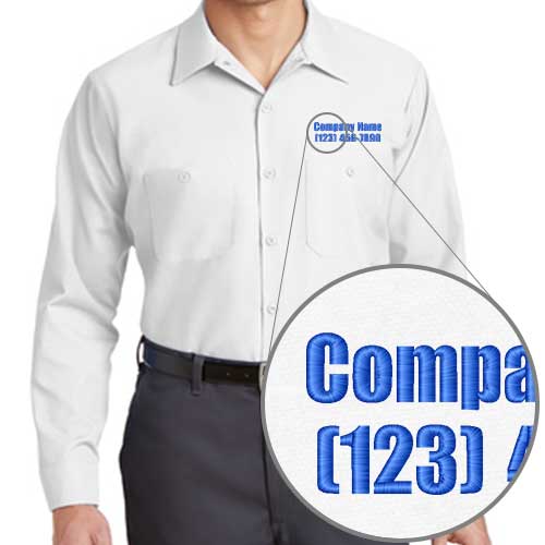 Custom Embroidered Workwear Uniforms