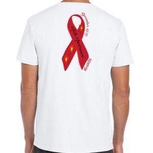 Aids Awareness Ribbon Shirts