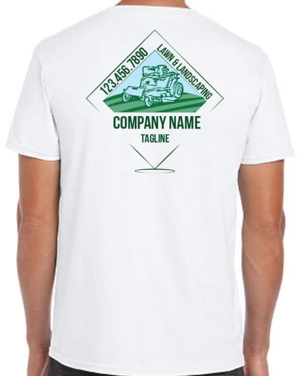 Full Color Landscaping Work Shirts Custom Shirts
