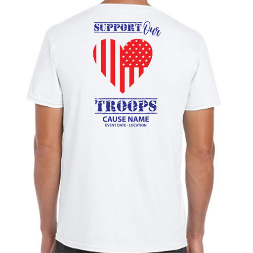 Support Our Troops Shirts - Full Color