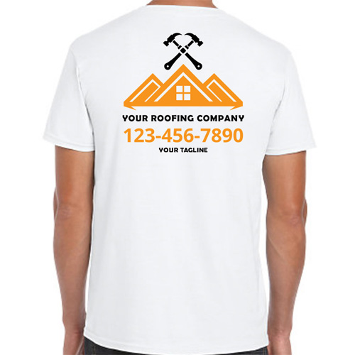 Full Color Roofing Contractor Work Shirts