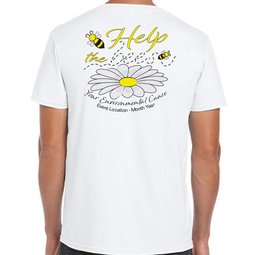 Help The Bees Environmental Cause T-Shirts