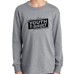 Custom Kids Long Sleeve Shirts