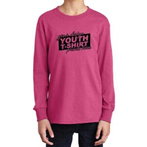 Custom Kids Long Sleeve Shirts