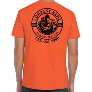 Custom Company Shirts for construction