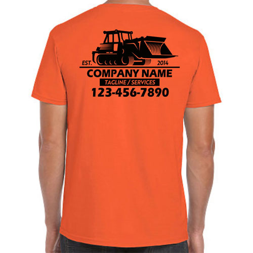 Bulldozer Construction Company Shirts