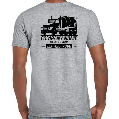 Concrete Mixer Company Shirts