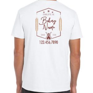 Bakery Company Uniforms Full Color