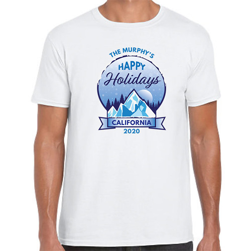 Happy Holidays Family Vacation Shirts