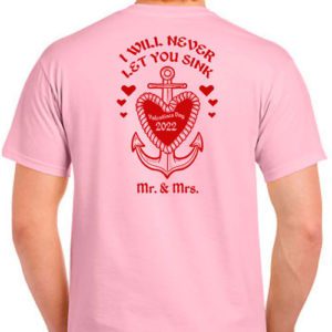 Mr & Mrs Valentines Shirts