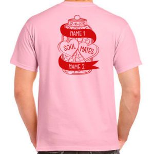 Soulmates Valentines Couple Shirts