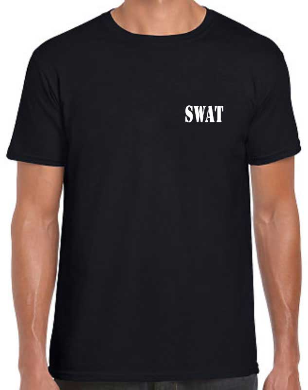 SWAT Team Uniforms with front left imprint