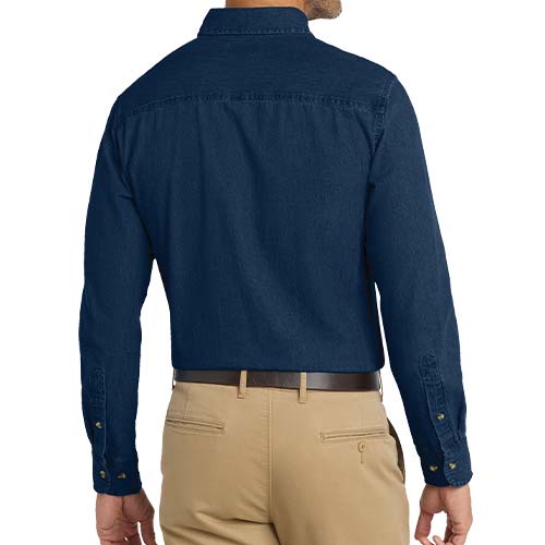Long Sleeve Value Denim Shirt - Image 3