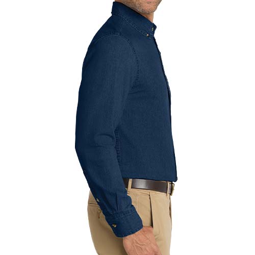 Long Sleeve Value Denim Shirt - Image 2