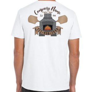 Bakery Shirts with Brick Oven Logo