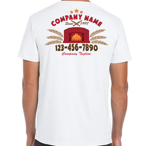 Red Brick Oven Bakery Shirts - Full Color