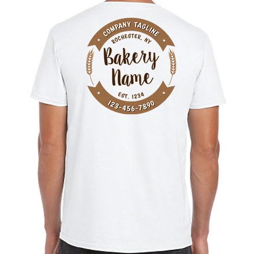 Bakery Company Shirts with Logo