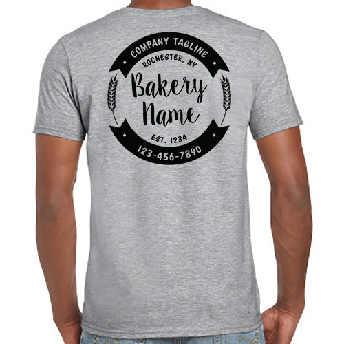 Custom Bakery Company Shirts with Logo