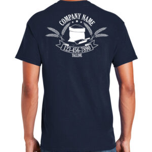 Baking Company Shirts with back imprint