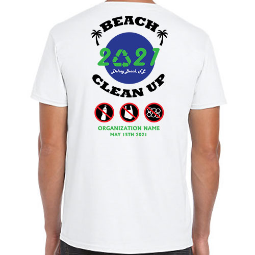 Beach Clean Up Group Shirts