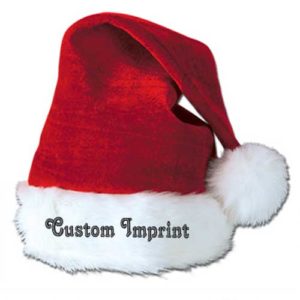 Custom Embroidered Santa Hats