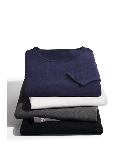 WonderWink Women's Silky Long Sleeve Tee - Soft Rayon Spandex Layering Top For Scrubs And Casual Wear