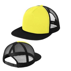 Custom District Flat Bill Snapback Trucker Cap
