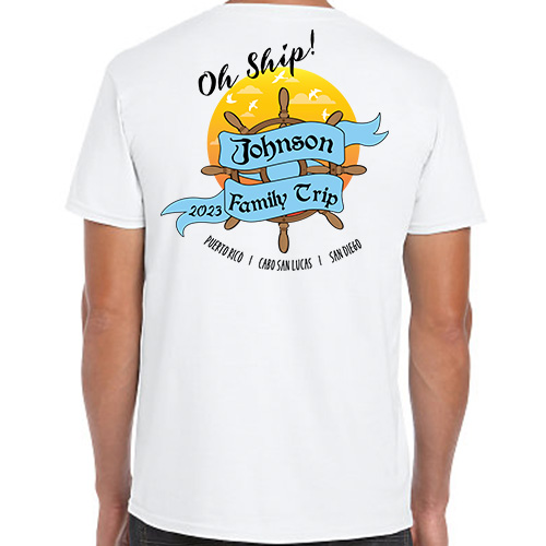 Oh Ship Vacation Shirts | TshirtbyDesign.com