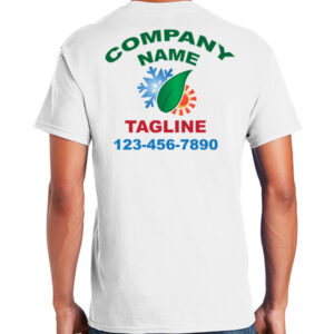 Green Energy HVAC Uniform - Full Color HVAC Shirt | TshirtbyDesign.com