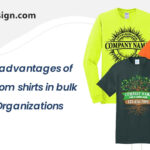 Exploring the advantages of ordering custom shirts in bulk for businesses, organizations, or events.