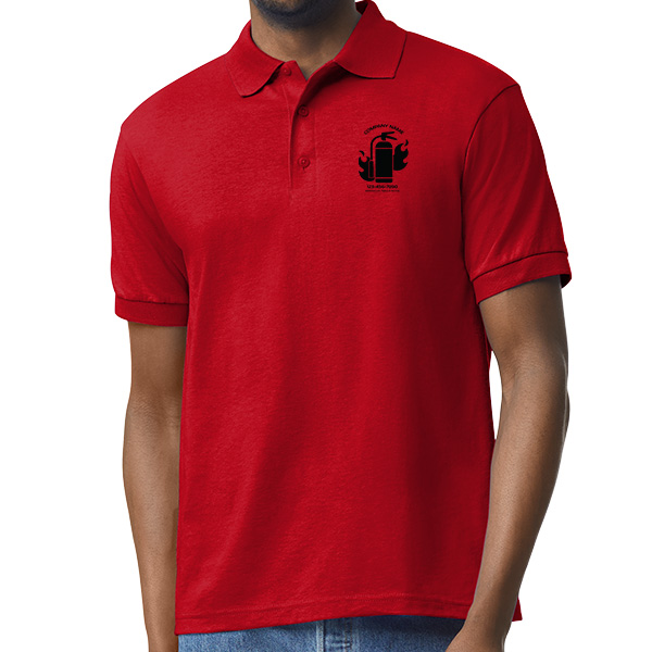 Personalized Fire Prevention Polos