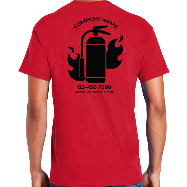 Personalized Fire Prevention T-Shirts