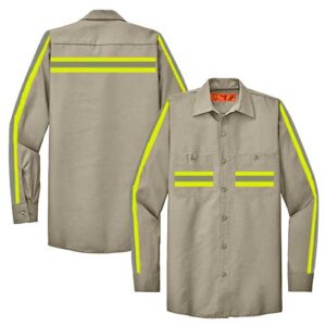 Red Kap Long Sleeve Reflective