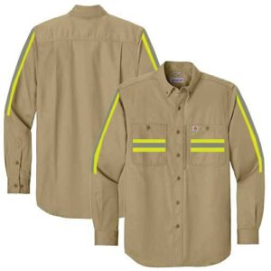 Carhartt Reflective Rugged Professional Series Long Sleeve Shirt