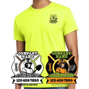 Fireman Lawn Service Company T-Shirt