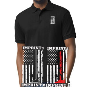 Firefighter Thin Red Line Polos