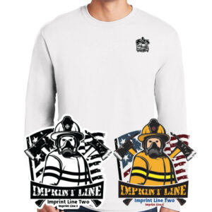 Custom Long Sleeve Firefighter T-Shirt