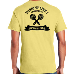 Mexican Restaurant Staff Shirts with Maracas Logo