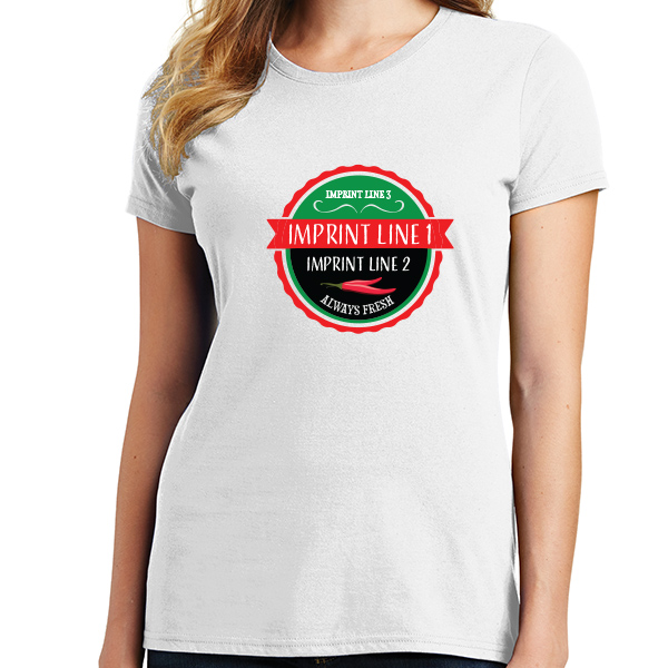 Ladies Mexican Restaurant Server Uniform - Full Color