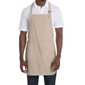 Port Authority Full-Length Apron with Pockets