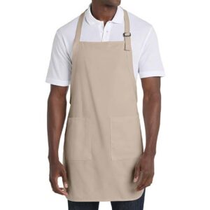 Port Authority Full-Length Apron with Pockets